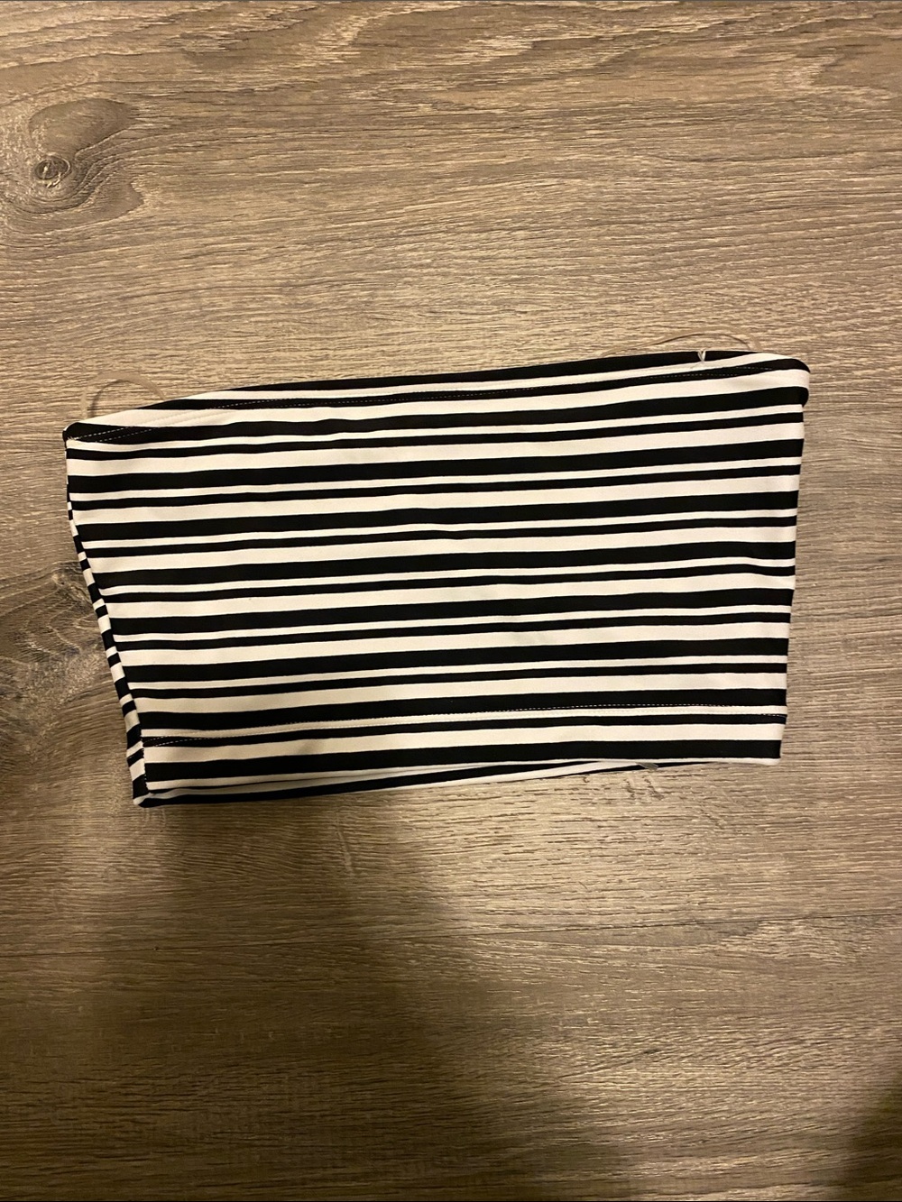Forever 21 Black and White Striped Swim Mini